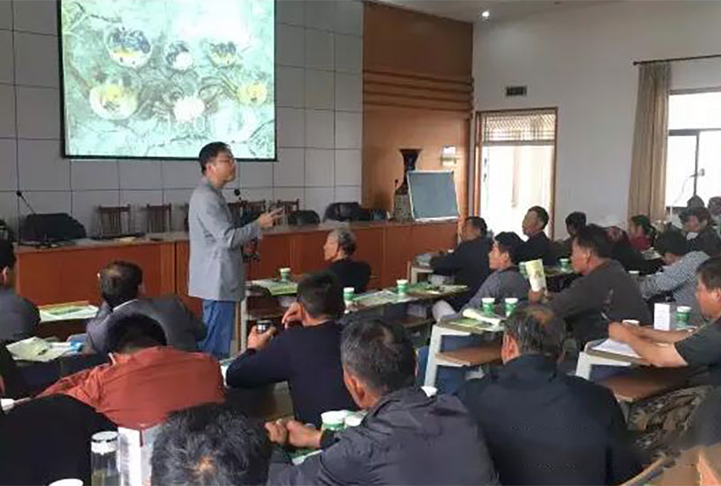 把握風險，提升可控——好潤集團大(dà)型河蟹養殖技術講座走進南(nán)京高淳